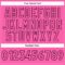 Custom Pink Pink-Black Authentic Throwback Basketball Jersey