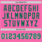 Custom Pink Kelly Green-White Authentic Throwback Basketball Jersey