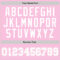 Custom Light Pink White Authentic Throwback Basketball Jersey