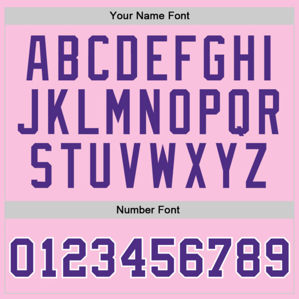 Custom Light Pink Purple-White Authentic Throwback Basketball Jersey