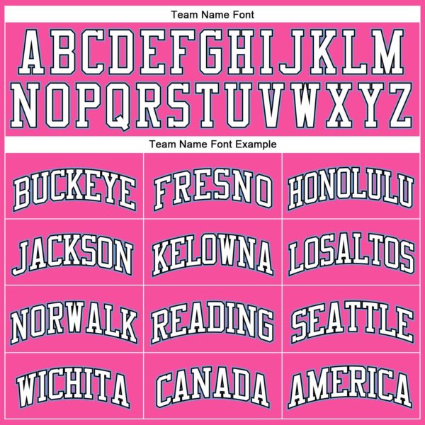 Custom Pink White Pinstripe White Black-Light Blue Authentic Basketball Jersey