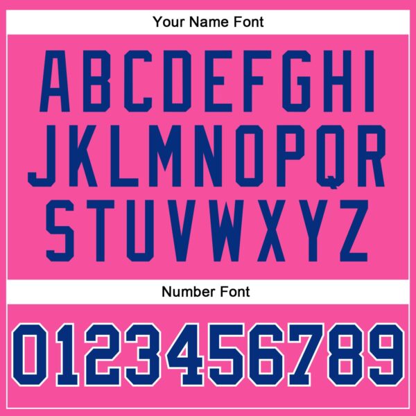 Custom Pink White Pinstripe Royal-White Authentic Basketball Jersey