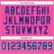 Custom Pink White Pinstripe Royal-White Authentic Basketball Jersey