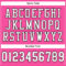 Pink0274-3 Custom Pink White-Black Mesh Authentic Football Jersey