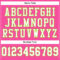 Custom Pink White-Neon Green Mesh Authentic Football Jersey