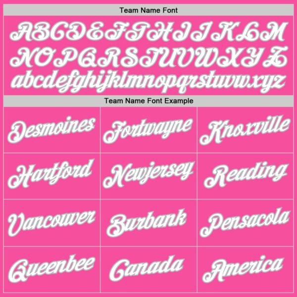 Custom Pink White-Gray Authentic Throwback Basketball Jersey