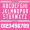 Custom Pink White-Light Blue Authentic Throwback Basketball Jersey