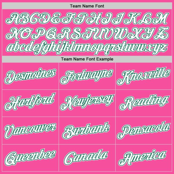 Custom Pink White-Kelly Green Authentic Throwback Basketball Jersey