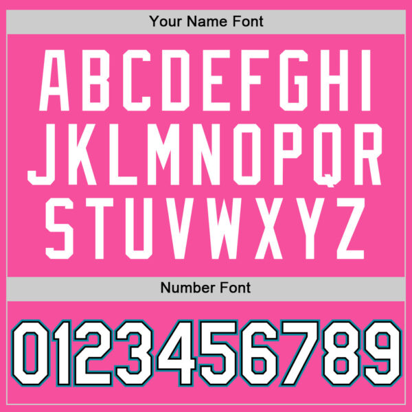 Custom Pink Black-Teal Authentic Throwback Basketball Jersey