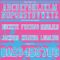 Pink0435-3 Custom Pink Sky Blue-White 3D Pattern Splash Authentic Football Jersey