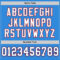 PowderBlue0086-3 Custom Powder Blue White-Red Mesh Authentic Football Jersey