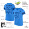 PowderBlue0088-1 Custom Powder Blue Powder Blue-Navy Mesh Authentic Football Jersey