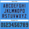Custom Powder Blue Navy-Aqua Mesh Authentic Football Jersey