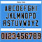 PowderBlue0098-3 Custom Powder Blue Black-Orange Mesh Authentic Football Jersey