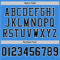 PowderBlue0178-3 Custom Powder Blue Black-White Mesh Authentic Football Jersey