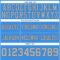 PowderBlue0362-3 Custom Powder Blue Gray-Steel Gray Authentic Football Jersey