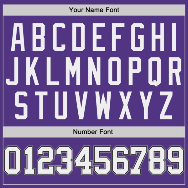 Custom Purple White-Gray Authentic Throwback Basketball Jersey