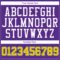 Custom Purple Gold-Kelly Green Authentic Baseball Jersey