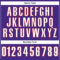 Purple0135-3 Custom Purple White-Red Mesh Authentic Football Jersey