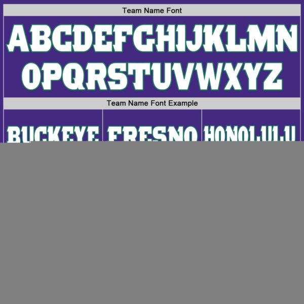 Custom Purple White-Kelly Green Mesh Authentic Football Jersey