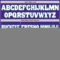 Custom Purple White-Kelly Green Mesh Authentic Football Jersey