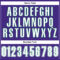 Custom Purple White-Kelly Green Mesh Authentic Football Jersey