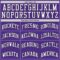 Custom Purple White-Black Authentic Throwback Basketball Jersey