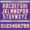 Custom Purple White-Orange Authentic Throwback Basketball Jersey