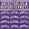 Custom Purple White-Old Gold Authentic Throwback Basketball Jersey