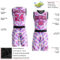 Custom Purple Pink-Black Round Neck Sublimation Basketball Suit Jersey