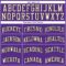 Custom Purple Black-Cream Authentic Throwback Basketball Jersey