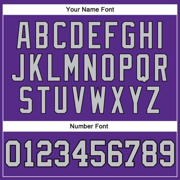 Custom Purple Gray-Black Authentic Throwback Basketball Jersey