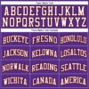 Custom Purple White Red-Black Authentic Throwback Basketball Jersey