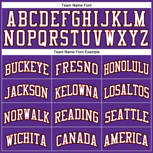 Custom Purple White Red-Black Authentic Throwback Basketball Jersey