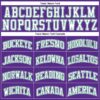 Custom Purple White-Kelly Green Authentic Throwback Basketball Jersey