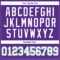 Custom Purple White-Kelly Green Authentic Throwback Basketball Jersey