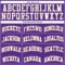 Custom Purple White-Old Gold Authentic Throwback Basketball Jersey