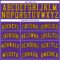 Custom Purple Black Pinstripe Black-Gold Authentic Basketball Jersey