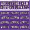 Custom Purple Black Pinstripe Black-Cream Authentic Basketball Jersey