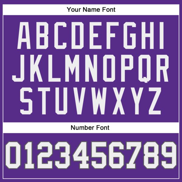 Custom Purple White Steel Gray-Black Authentic Throwback Basketball Jersey