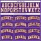 Custom Purple White Orange-Black Authentic Throwback Basketball Jersey