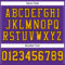 Purple0454-3 Custom Purple Gold-Black Mesh Authentic Football Jersey