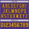 Purple0469-3 Custom Purple Gold-Black Mesh Authentic Football Jersey