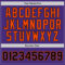 Custom Purple Black-Orange Authentic Throwback Basketball Jersey
