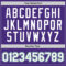 Custom Purple White-Kelly Green Authentic Throwback Basketball Jersey