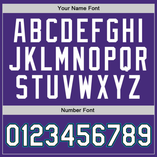 Custom Purple Black-Teal Authentic Throwback Basketball Jersey