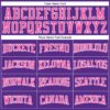 Custom Purple Pink-White Authentic Football Jersey