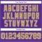 Purple0672-4 Custom Purple Old Gold-White Authentic Football Jersey