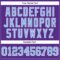 Purple0674-4 Custom Purple Light Blue-White Authentic Football Jersey