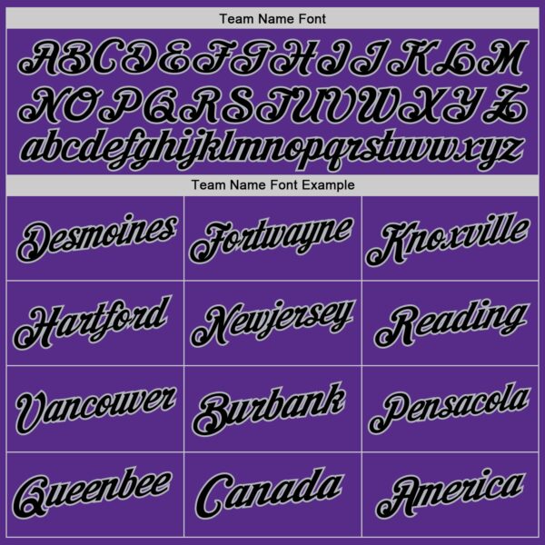 Custom Purple Black-Gray Authentic Throwback Basketball Jersey